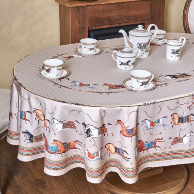 СКАТЕРТЬ ОВАЛЬНАЯ 