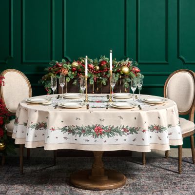 СКАТЕРТЬ  160Х220 CM ОВАЛЬНАЯ, 