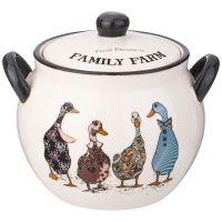 ГОРШОЧЕК ДЛЯ ЗАПЕКАНИЯ С КРЫШКОЙ 