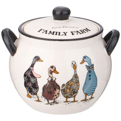 ГОРШОЧЕК ДЛЯ ЗАПЕКАНИЯ С КРЫШКОЙ 