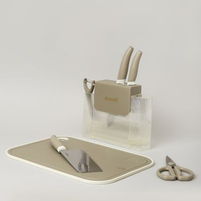 НАБОР КУХОННЫХ ПРЕДМЕТОВ 7ШТ ЦВЕТ СЕРЫЙ-3