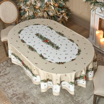 СКАТЕРТЬ ОВАЛЬНАЯ 