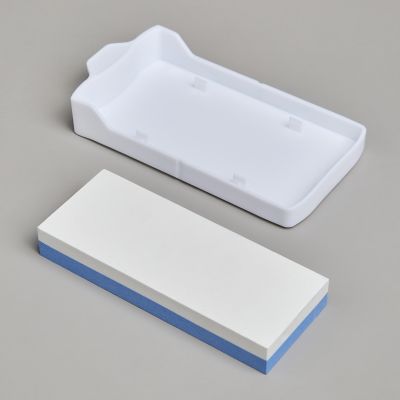 ПОДСТАВКА ДЛЯ НОЖЕЙ AGNESS С ТОЧИЛЬНЫМ КАМНЕМ 13,6*14,6*23 СМ-6