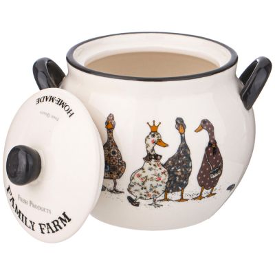 ГОРШОЧЕК ДЛЯ ЗАПЕКАНИЯ С КРЫШКОЙ 