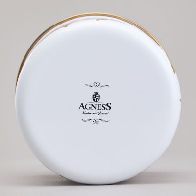 БАНКА ДЛЯ СЫПУЧИХ ПРОДУКТОВ AGNESS, СЕРИЯ ФЛАНДРИЯ,  12Х12СМ/ 1,2Л-6