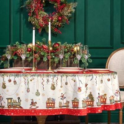 СКАТЕРТЬ ОВАЛЬНАЯ 