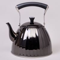 ЧАЙНИК AGNESS 3,0 Л СО СКЛАДЫВАЮЩЕЙСЯ РУЧКОЙ, СТАЛЬ 18/10,  ИНДУКЦИОННОЕ КАПСУЛЬНОЕ ДНО