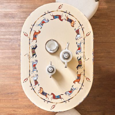 СКАТЕРТЬ ОВАЛЬНАЯ 