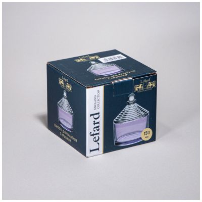 ЕМКОСТЬ ДЛЯ ХРАНЕНИЯ С КРЫШКОЙ 8*8*10 СМ-1