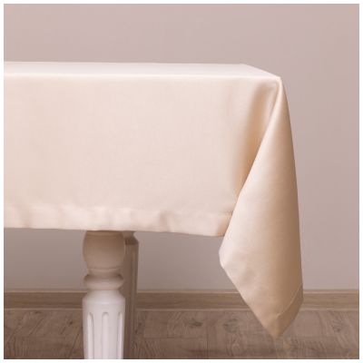 СКАТЕРТЬ САТИН ЗОЛОТО 140Х140СМ ЕВРОУГОЛОК 100% ПОЛИЭСТЕР-2