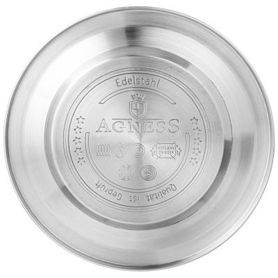 ЧАЙНИК AGNESS СО СВИСТКОМ 2,5 Л, BLACK, ИНДУКЦИОН. ДНО-3