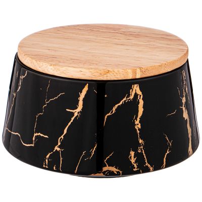 БАНКА С ДЕРЕВ.КРЫШКОЙ LEFARD 