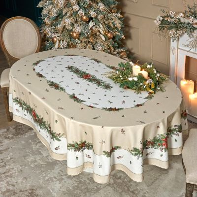 СКАТЕРТЬ ОВАЛЬНАЯ 