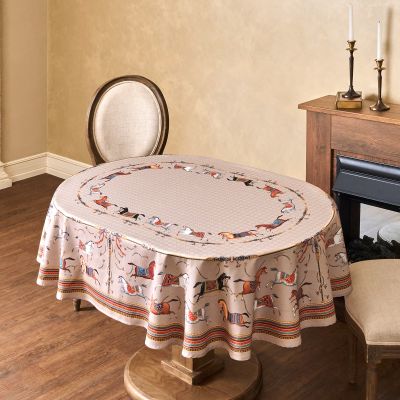 СКАТЕРТЬ ОВАЛЬНАЯ 