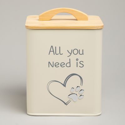 БАНКА AGNESS ДЛЯ ХРАНЕНИЯ КОРМА, 14Х14Х16 СМ, 3Л-0