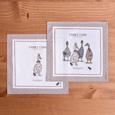 НАБОР САЛФЕТОК ИЗ 2-Х ШТ 