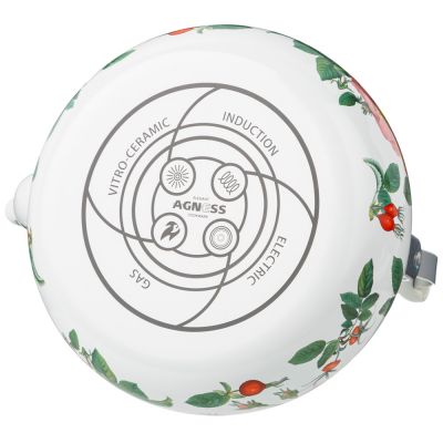 ЧАЙНИК AGNESS  ЭМАЛИРОВАННЫЙ СЕРИЯ 