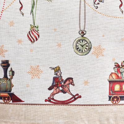 СКАТЕРТЬ  160Х220 CM ОВАЛЬНАЯ, 