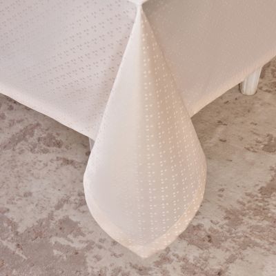 СКАТЕРТЬ 145Х220СМ ШАМПАНЬ ЕВРОУГОЛОК 100% ПОЛИЭСТЕР-11