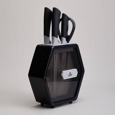 НАБОР НОЖЕЙ AGNESS  НА ПЛАСТИКОВОЙ ПОДСТАВКЕ, 7 ПРЕДМЕТОВ-3