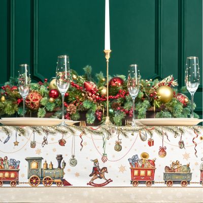 СКАТЕРТЬ  ОВАЛЬНАЯ  