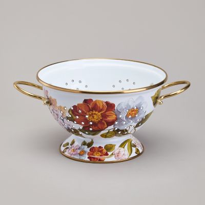 ДУРШЛАГ AGNESS ЭМАЛИРОВАННЫЙ СЕРИЯ ФЛАНДРИЯ, 20СМ-4