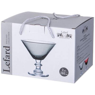НАБОР БОКАЛОВ ДЛЯ МАРТИНИ ИЗ 2 ШТ 