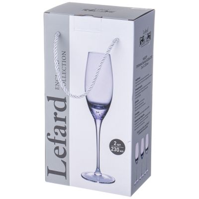 НАБОР БОКАЛОВ ДЛЯ ШАМПАНСКОГО ИЗ 2 ШТ 