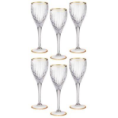 НАБОР БОКАЛОВ ДЛЯ ВИНА ИЗ 6 ШТ. 280 МЛ-0