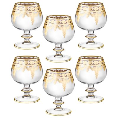 НАБОР БОКАЛОВ ДЛЯ КОНЬЯКА ИЗ 6 ШТ. 380 МЛ-0