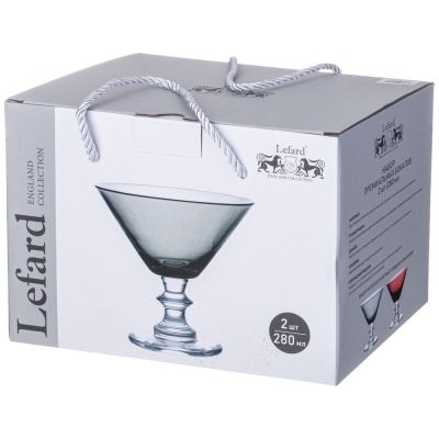 НАБОР БОКАЛОВ ДЛЯ МАРТИНИ ИЗ 2 ШТ 
