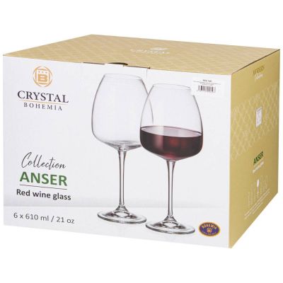 НАБОР БОКАЛОВ ДЛЯ ВИНА ИЗ 6 ШТ. 