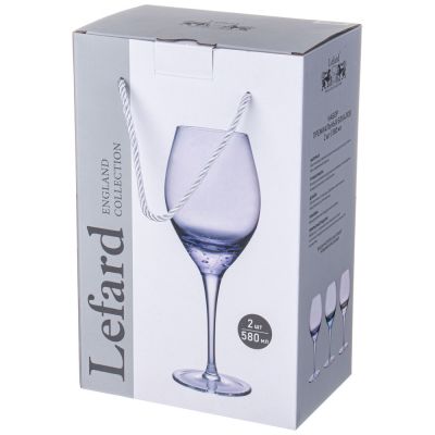 НАБОР БОКАЛОВ ДЛЯ ВИНА ИЗ 2 ШТ 