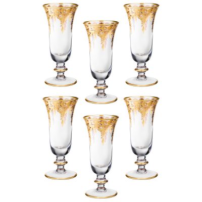 НАБОР БОКАЛОВ ДЛЯ ШАМПАНСКОГО ИЗ 6 ШТ. 200 МЛ-0