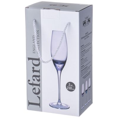 НАБОР БОКАЛОВ ДЛЯ ШАМПАНСКОГО ИЗ 2 ШТ 