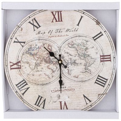 ЧАСЫ НАСТЕННЫЕ 33.8*33.8CM-1