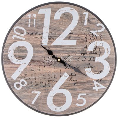 ЧАСЫ НАСТЕННЫЕ 33.8*33.8CM-0