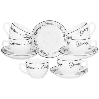 ЧАЙНЫЙ НАБОР LEFARD BON APPETIT НА 6 ПЕР. 12 ПР. 300 МЛ-0