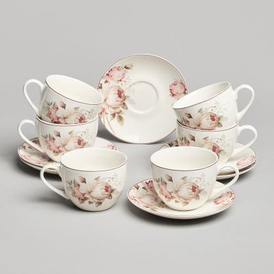 ЧАЙНЫЙ НАБОР МЭРИБЕЛЬ НА 6 ПЕР. 12 ПР. 300 МЛ-0