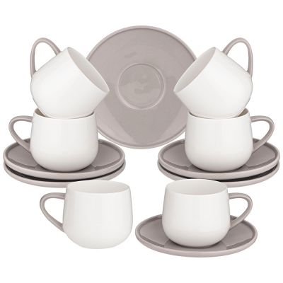 ЧАЙНЫЙ НАБОР LEFARD НА 6 ПЕР. 12 ПР. 250 МЛ БЕЖЕВЫЙ (КОР=6НАБ.)-0