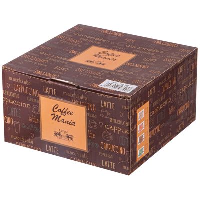 ЧАЙНАЯ ПАРА LEFARD КОФЕМАНИЯ, 450МЛ 17*16,5*8,5СМ-1