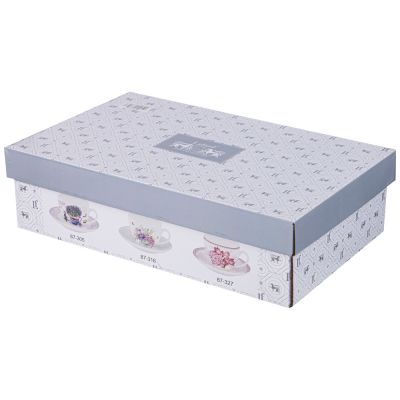 ЧАЙНЫЙ НАБОР  LEFARD ТЮЛЬПАНЫ  НА 6 П6Р. 12 ПР. 280 МЛ-1