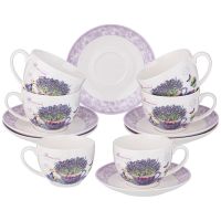 ЧАЙНЫЙ НАБОР LEFARD ЛАВАНДОВАЯ ВЕСНА НА 6 ПЕР. 12 ПР. 280 МЛ