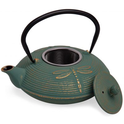 ЗАВАРОЧНЫЙ ЧАЙНИК ЧУГУННЫЙ С ЭМАЛИРОВАННЫМ ПОКРЫТИЕМ ВНУТРИ 800 МЛ-2