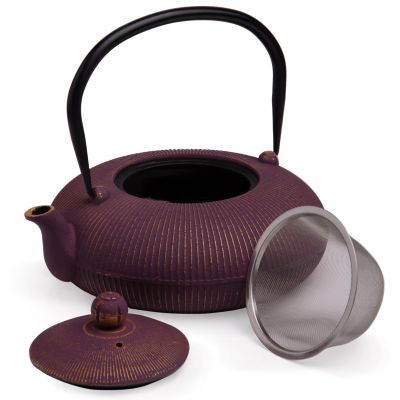 ЗАВАРОЧНЫЙ ЧАЙНИК ЧУГУННЫЙ С ЭМАЛИРОВАННЫМ ПОКРЫТИЕМ ВНУТРИ 1200 МЛ-2