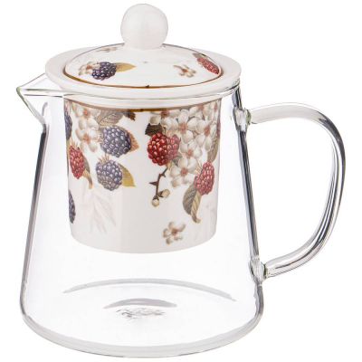 ЧАЙНИК СТЕКЛЯННЫЙ С СИТОМ  LEFARD 
