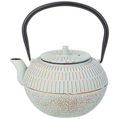 ЗАВАРОЧНЫЙ ЧАЙНИК ЧУГУННЫЙ С ЭМАЛИРОВАННЫМ ПОКРЫТИЕМ ВНУТРИ 1200 МЛ (КОР=8ШТ.)-0