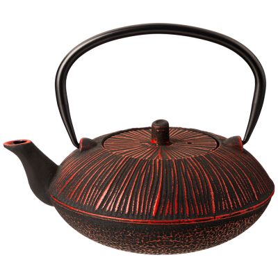 ЗАВАРОЧНЫЙ ЧАЙНИК ЧУГУННЫЙ С ЭМАЛИРОВАННЫМ ПОКРЫТИЕМ ВНУТРИ 800 МЛ-0