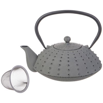 ЗАВАРОЧНЫЙ ЧАЙНИК ЧУГУННЫЙ С ЭМАЛИРОВАННЫМ ПОКРЫТИЕМ ВНУТРИ 800 МЛ (КОР=8ШТ.)-2