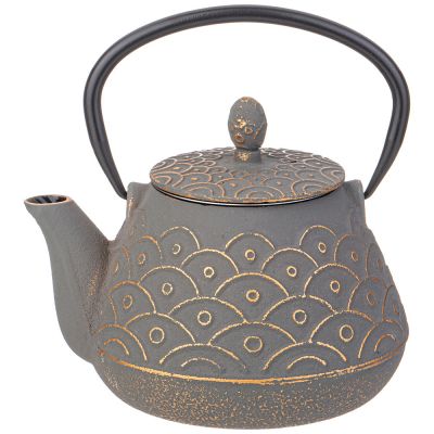 ЗАВАРОЧНЫЙ ЧАЙНИК ЧУГУННЫЙ С ЭМАЛИРОВАННЫМ ПОКРЫТИЕМ ВНУТРИ 1000 МЛ (КОР=8ШТ.)-0